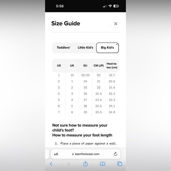 Keen big kids sandals - Picture 4 of 4